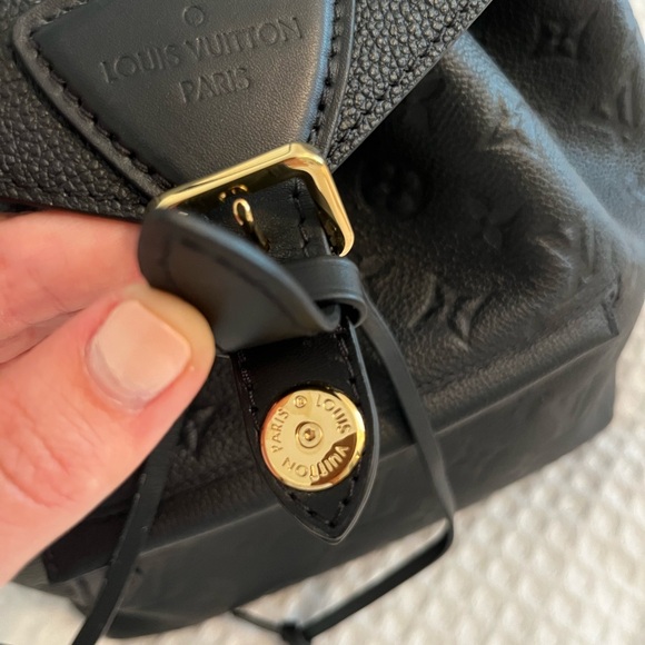 LOUIS VUITTON Empreinte Montsouris NM Backpack Black DISCONTINUED - Picture 10 of 16